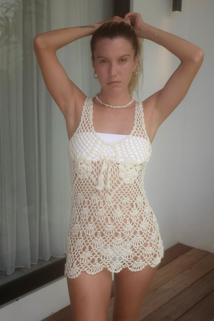 Bianco crochet - Viera Swim